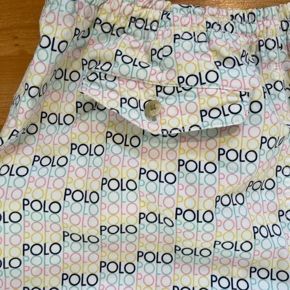 Men’s Polo Ralph Lauren Summer Printed Logo Shorts Size L - Picture 4 of 9
